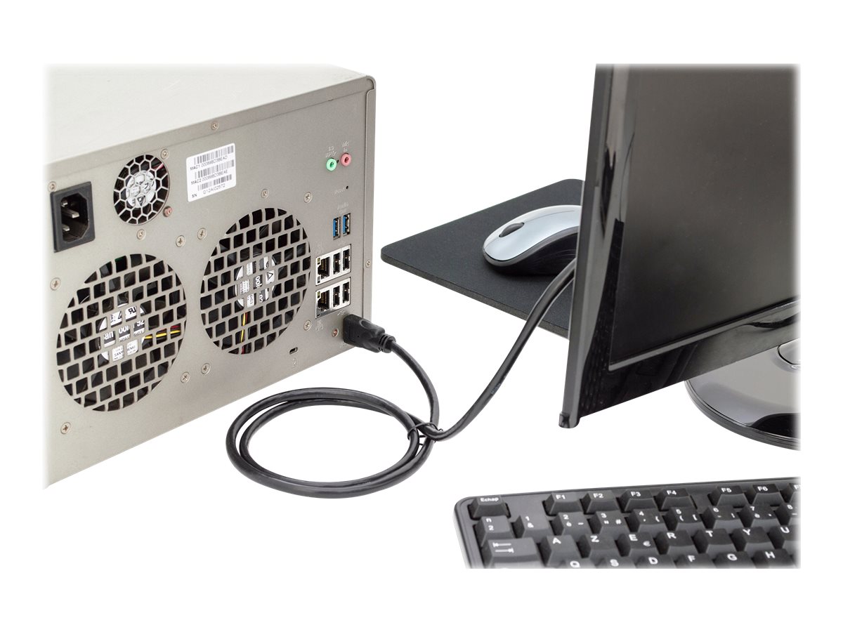 DIGITUS HDMI Premium High Speed mit Ethernet Anschlusskabel