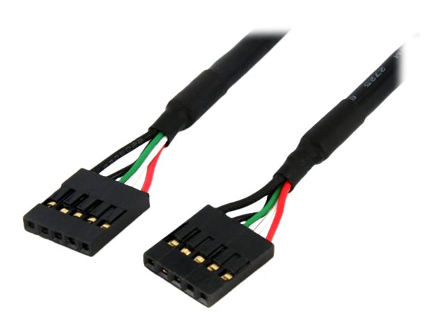 StarTech.com 45 cm internes 5pin USB IDC Mainboard Header Kabel - Buchse/Buchse - Pinheader Kabel 5-polig - USB-Kabel - IDC 5-polig (W) zu IDC 5-polig (W) - USB 2.0