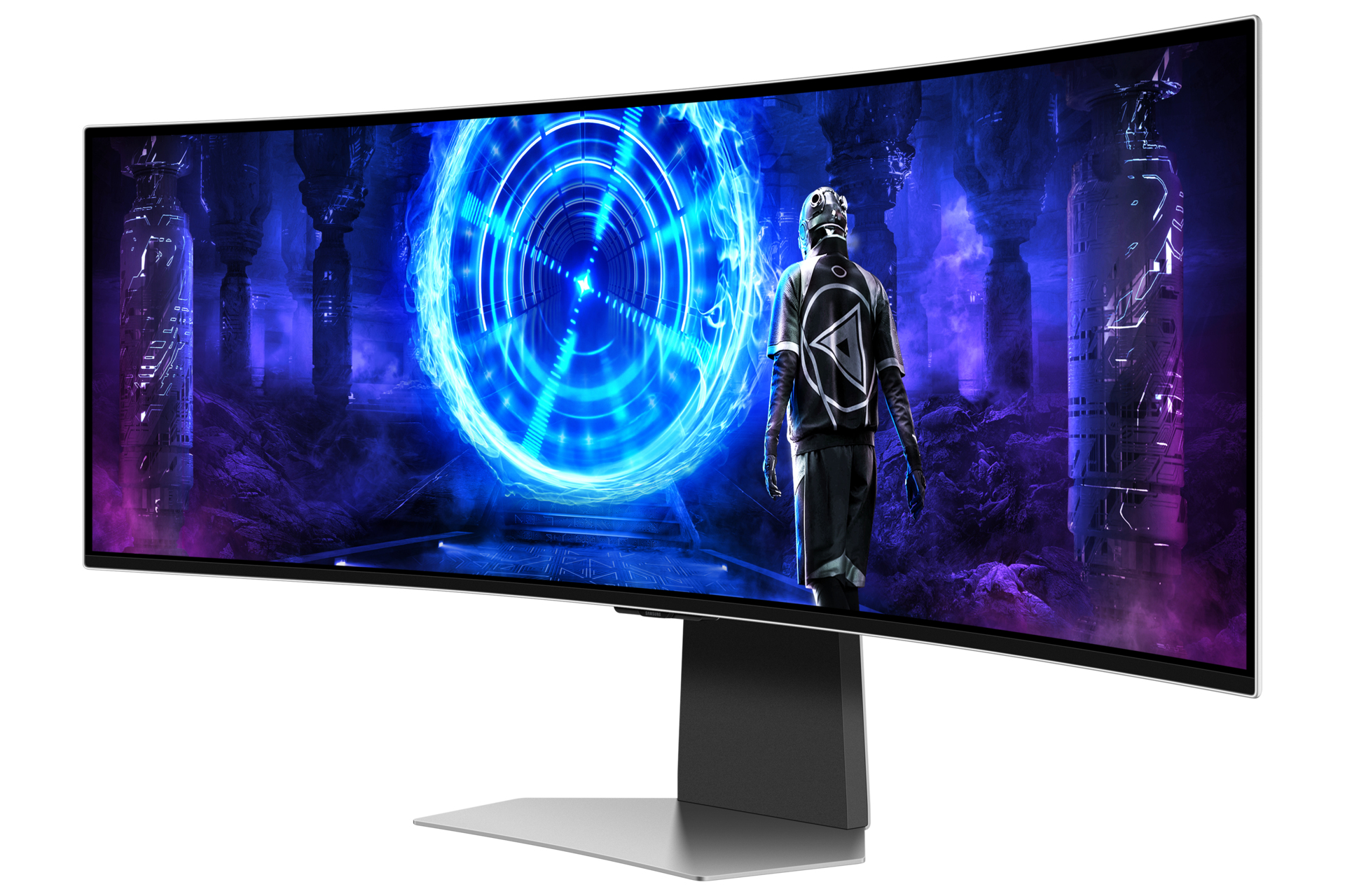 Samsung Odyssey OLED G9 S49DG950SU - G95SD Series - OLED-Monitor - Smart - Gaming - gebogen - 124 cm (49), Ansicht 4