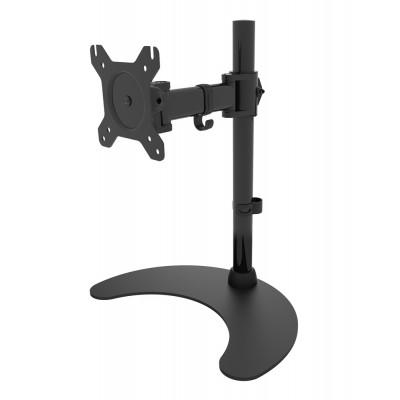 Techly Aufstellung - für LCD-Display - Schwarz - Bildschirmgröße: 33-68.6 cm (13-27), Ansicht 2