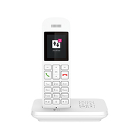 Deutsche Telekom Telekom Sinus A12 - Analoges/DECT-Telefon - Kabelloses Mobilteil - Freisprecheinrichtung - 100 Eintragu