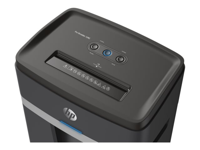 Hewlett Packard (HP) HP Pro Shredder 12MC Mikroschnitt Papier Büro- und Heftklammern Kreditkarten