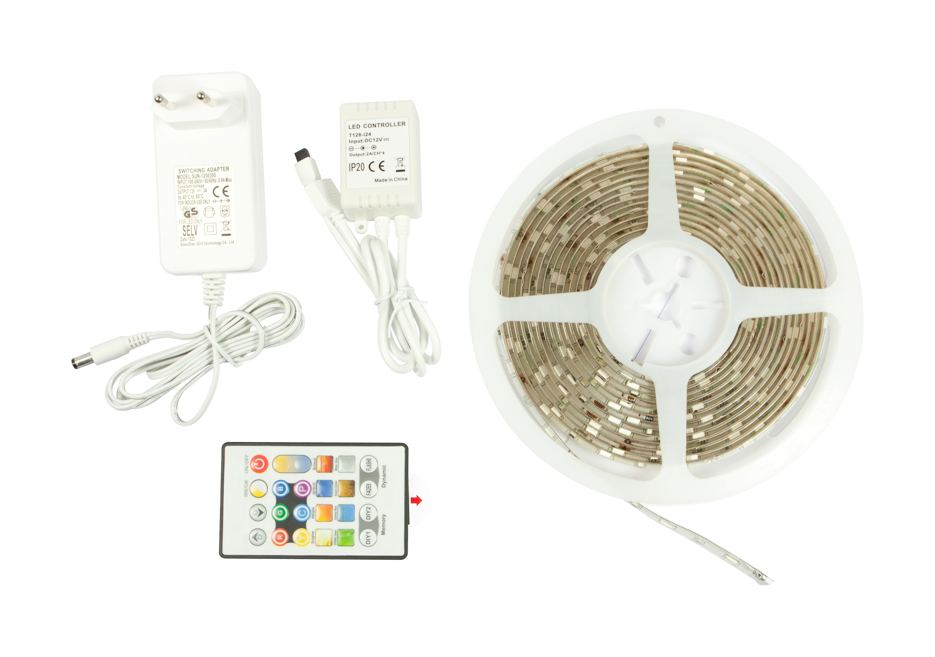 Synergy 21 LED Flex Strip RGB-W DC12V KOMPLETT Set V2, Ansicht 2