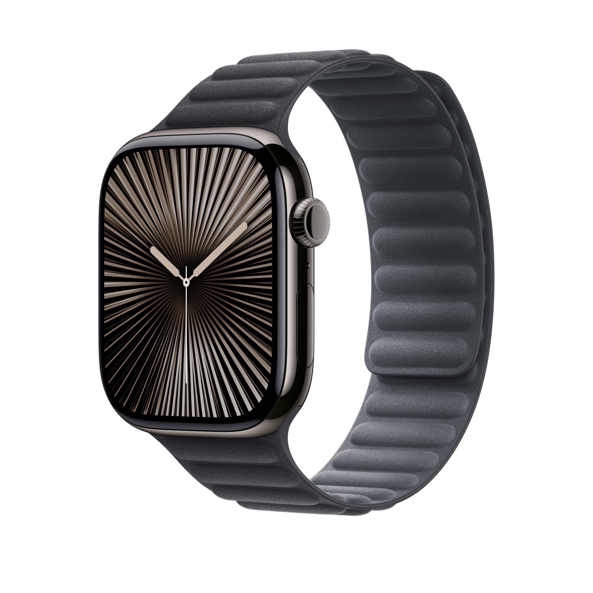 Apple Uhrarmband für Smartwatch - 46mm - Größe S/M - Schwarz, Ansicht 2