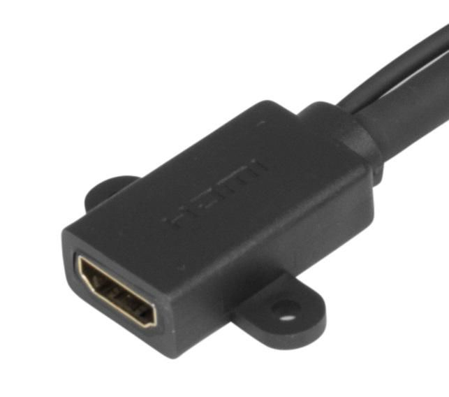 VivoLink PROHDMIHDMFM5 - 5 m - HDMI Typ A (Standard) - HDMI Typ A (Standard) - 4096 x 2160 Pixel - 3D - Schwarz, Ansicht 2