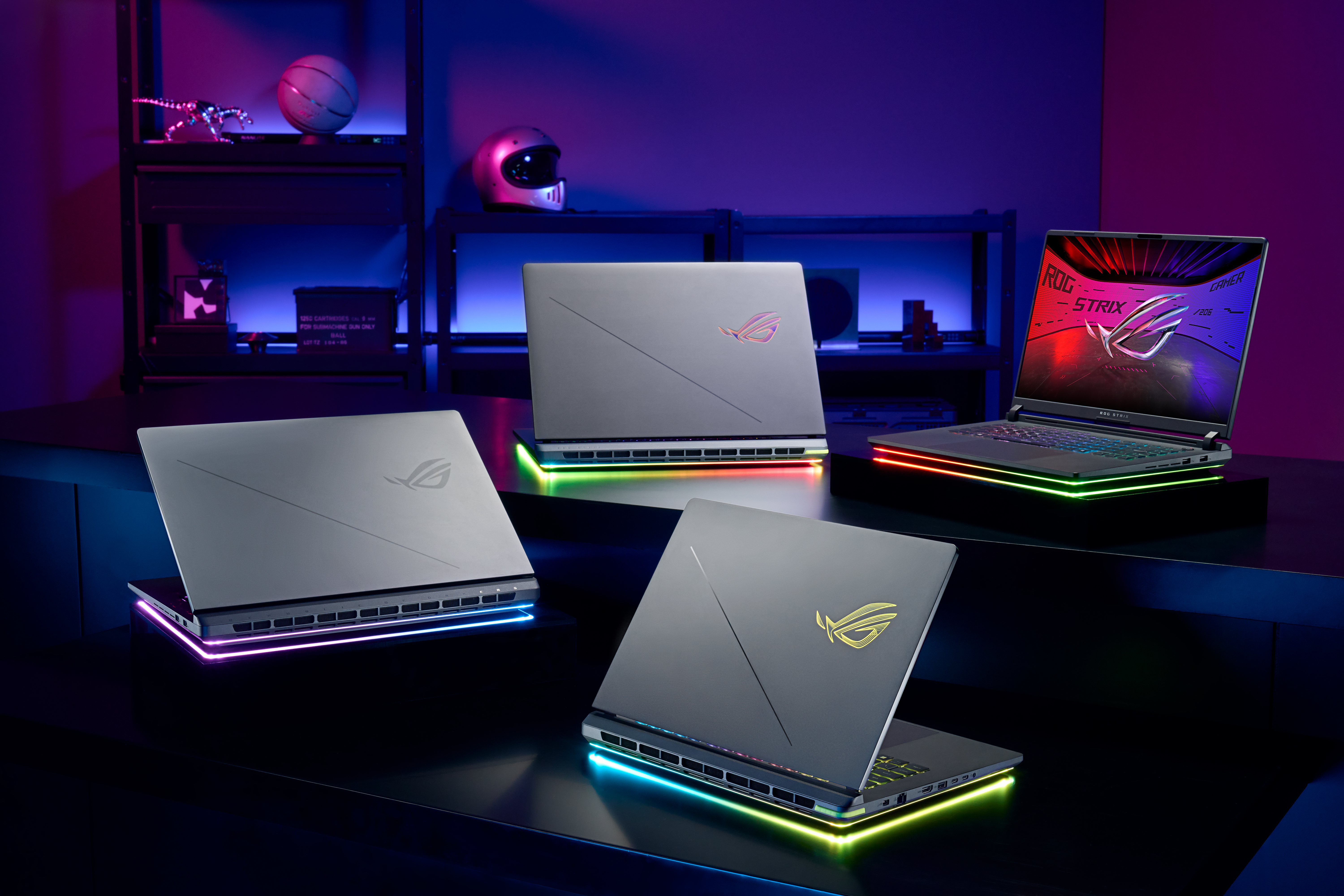 ASUS ROG Strix G18 G814PP-S8014W - AMD Ryzen 9 8940HX - RTX 5070 - 32 GB RAM - 1 TB NVMe - 18 - TL: Deutsch, QWERTZ, Ansicht 2