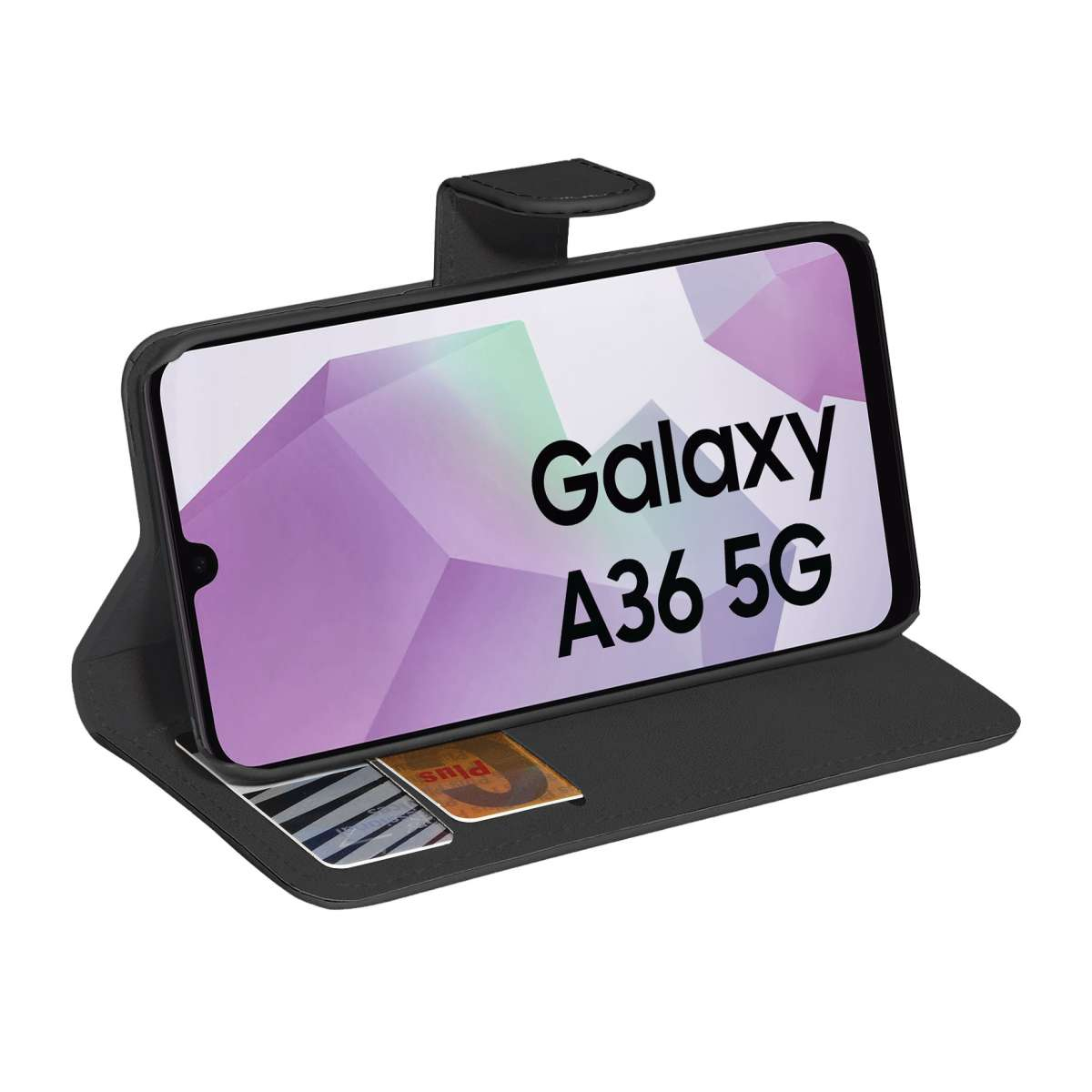 PEDEA Book Cover Classic für Samsung Galaxy A36/A56 schwarz, Ansicht 2