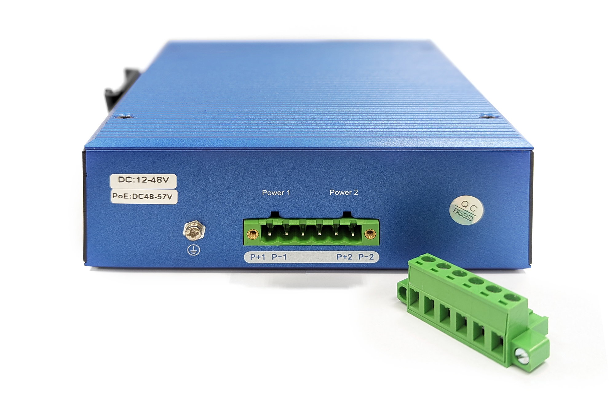 DIGITUS Industrieller 16+2 -Port L2 managed Gigabit Ethernet Switch, Ansicht 2