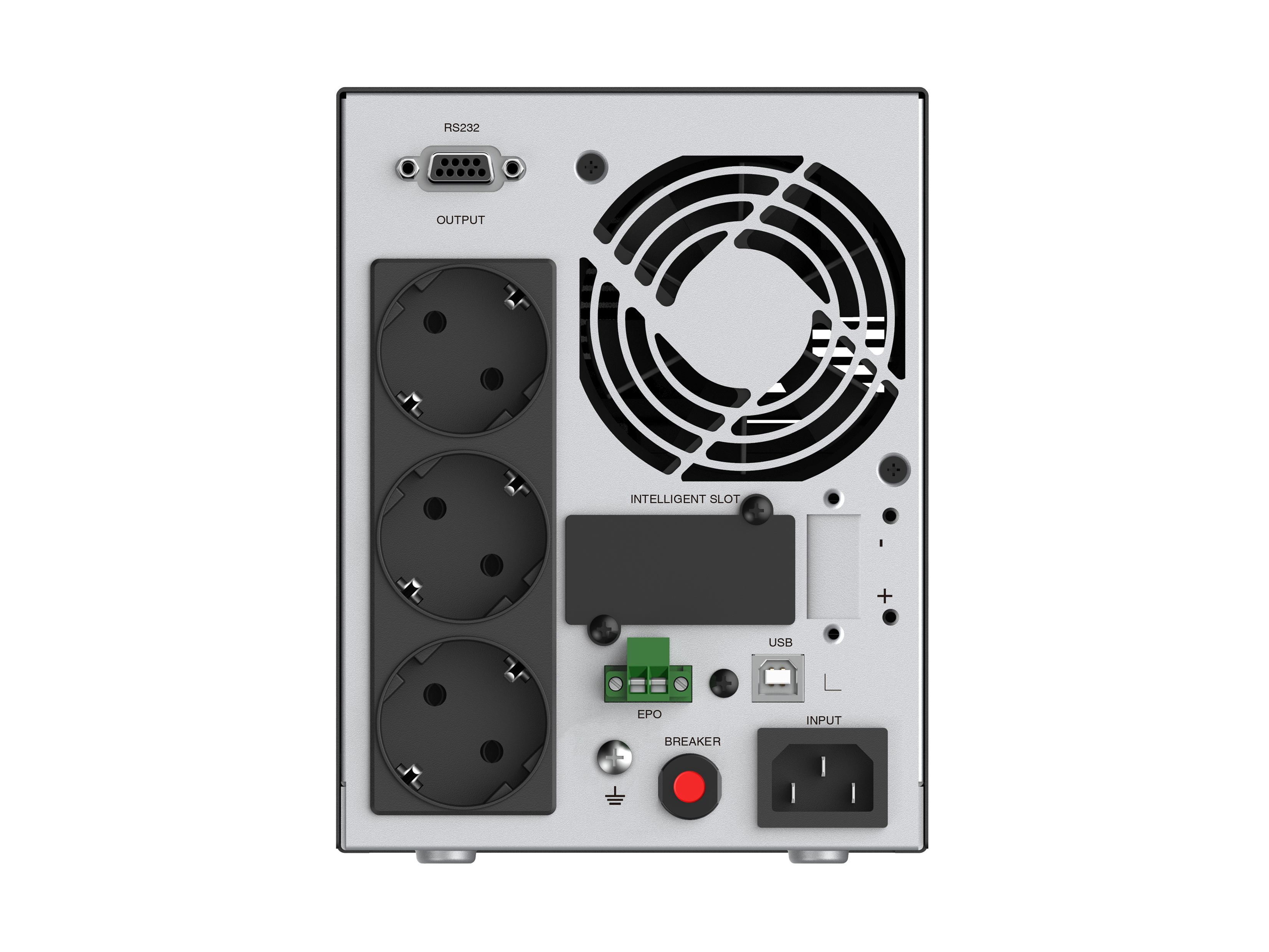 Conceptronic ZEUS52ES1K 1000VA 900W Online Tower USV - Schuko - Doppelwandler (Online) - 1 kVA - 900 W, - (Offline-) USV, Ansicht 2