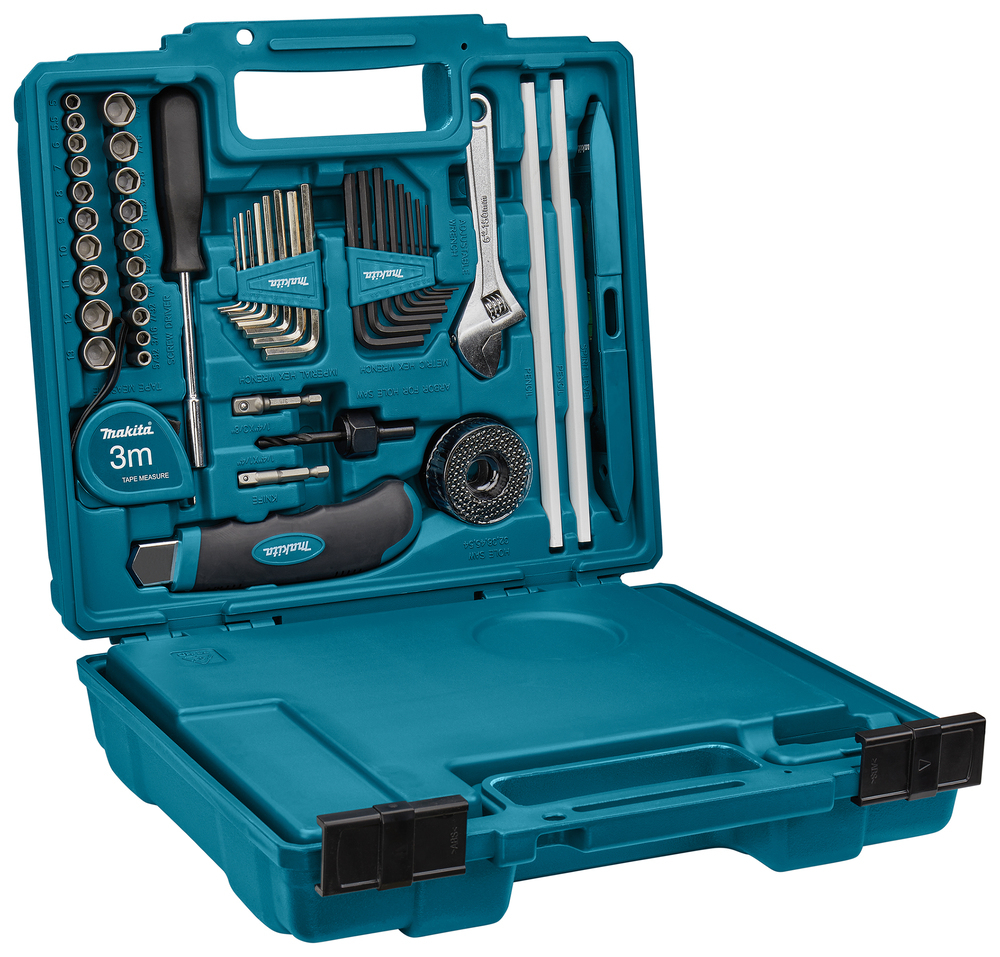 Makita Bohrer-Bit-Set - Elektro-Mehrzweckwerkzeug - Bohrerbit-Set - Metall - Stein - Holz - 3 - 10 mm - 4 - 7.5 mm, Ansicht 2