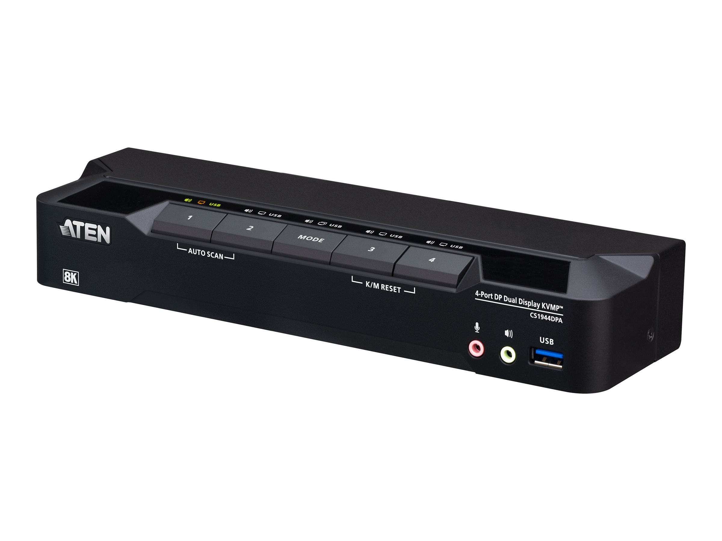 ATEN CS1944DPA - KVM-/Audio-/USB-Switch - 4 x