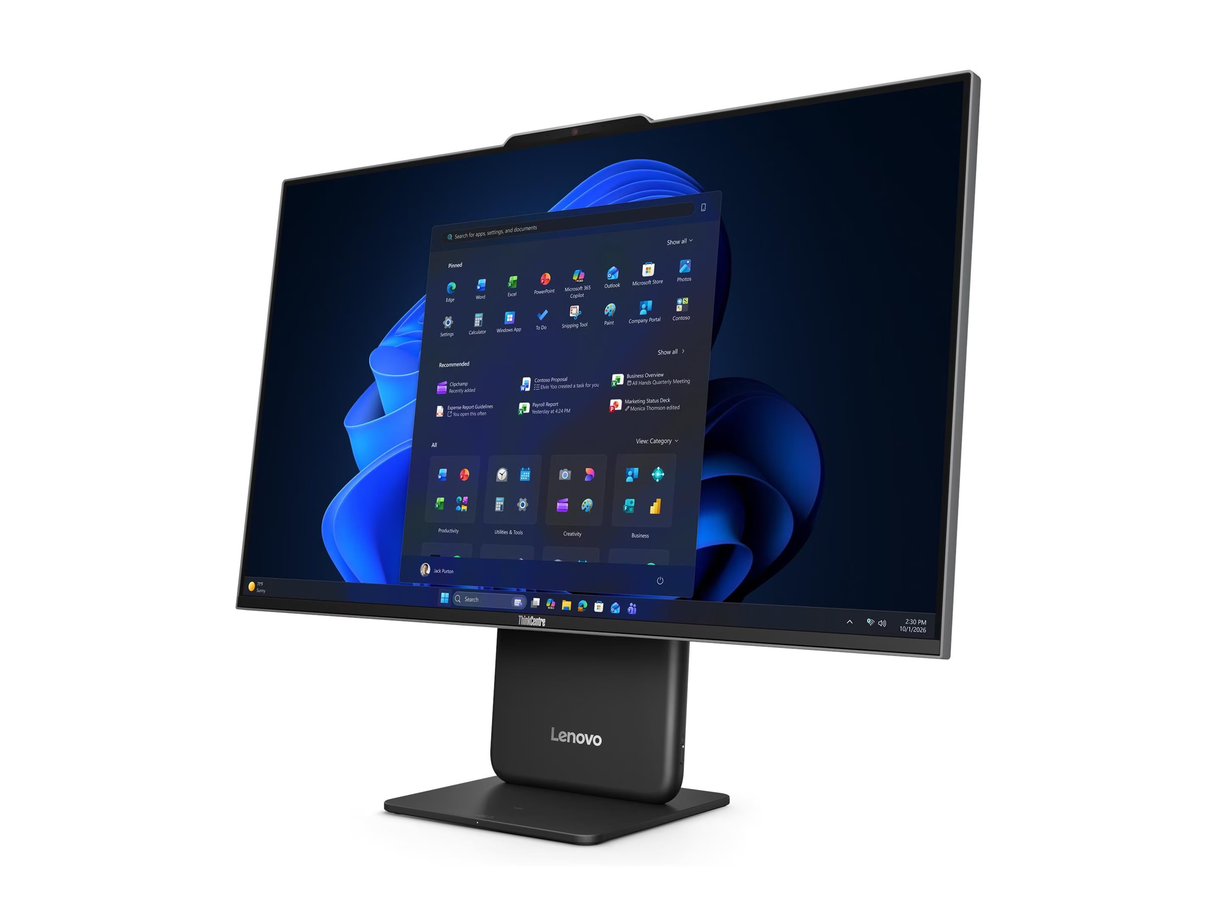 Lenovo ThinkCentre neo 50a 27 Gen 7 13RU - All-in-One (Komplettlösung)