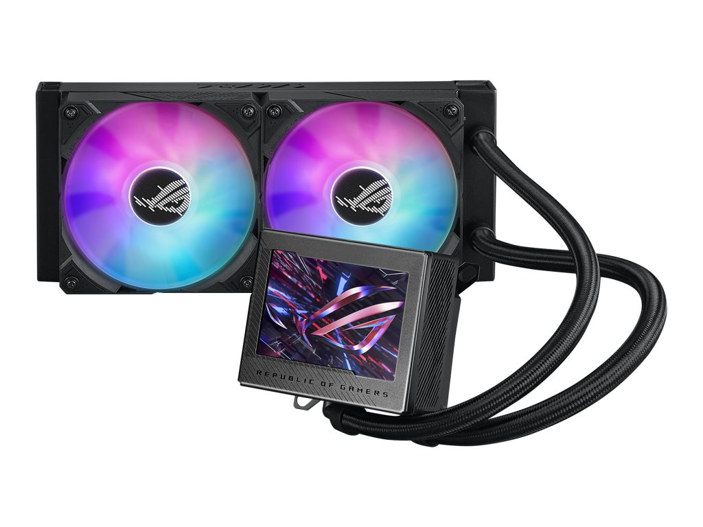 ASUS ROG RYUJIN III 240 ARGB - Prozessor-Flüssigkeitskühlsystem - mit LCD-Display - (für: LGA115x Socket, LGA1200, LGA1700, AM4, AM5)