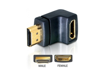 Delock HDMI-Adapter - HDMI männlich zu HDMI
