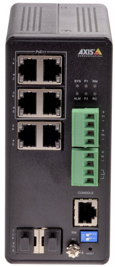 Axis T8504-R - Switch - managed - 4 x 10/100/1000 (PoE+), Ansicht 3
