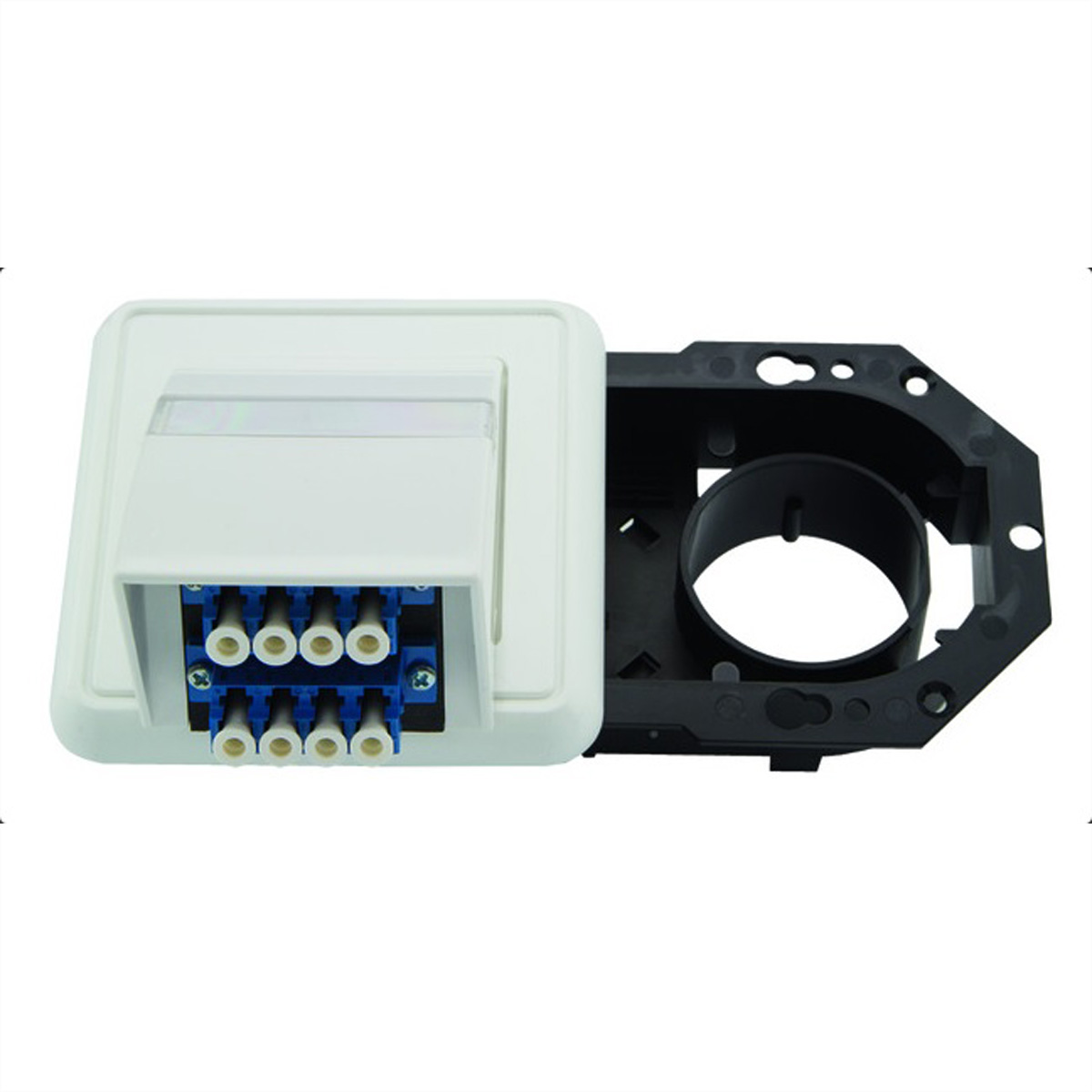 Telegärtner Karl Gärtner Telegärtner OAD - Ausgang - LC x 8 - Alpine White, Ansicht 2
