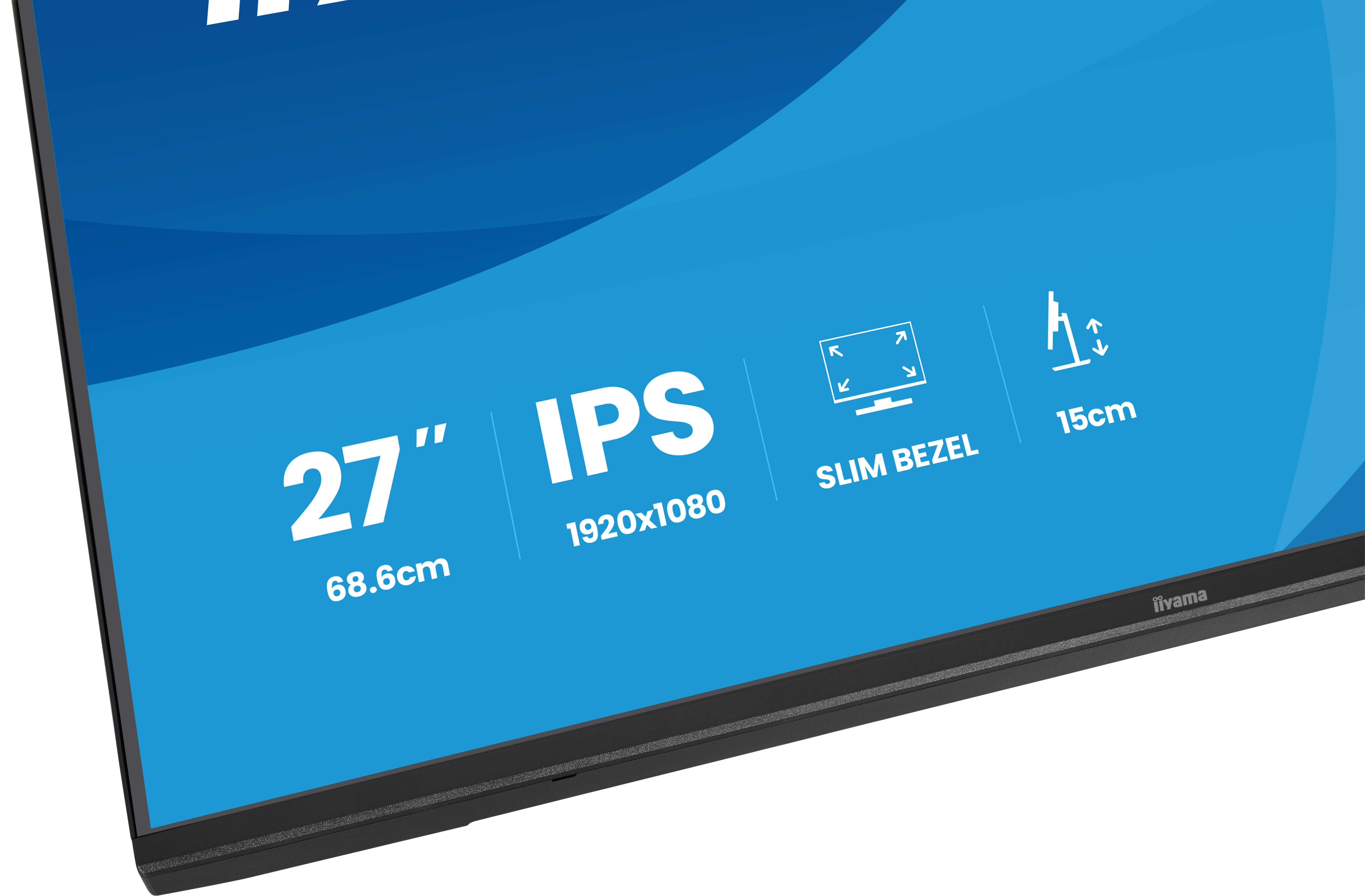 Iiyama ProLite XB2797HSU-B1 27 - Flachbildschirm (TFT/LCD) - 68,6 cm, Ansicht 3