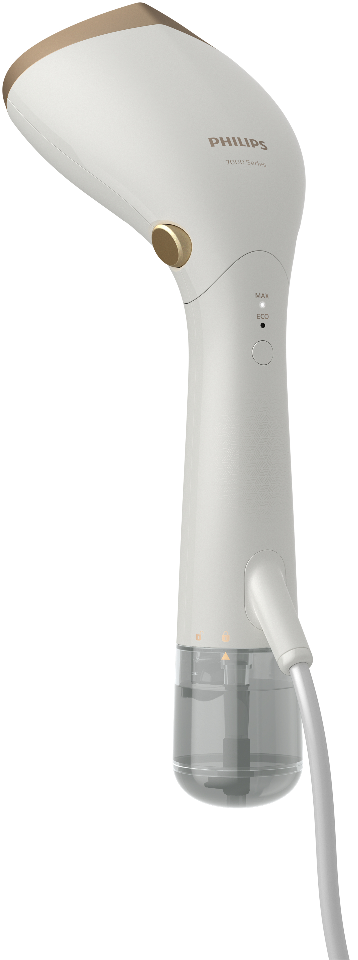 Philips 7000 series STH7030/10 - Tragbare Dampfbürste - 0,2 l - 0,5 min - Weiß - Tasten - Handschalter, Ansicht 3