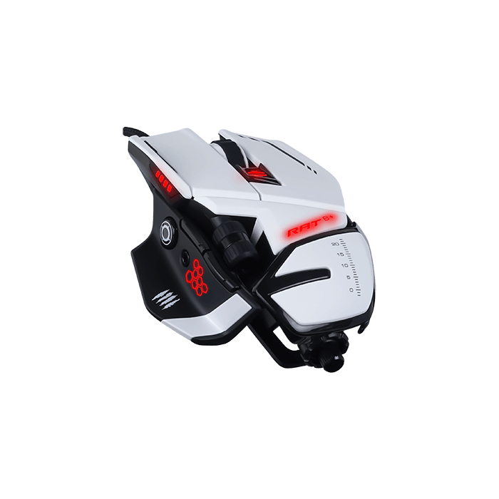 Mad Catz R.A.T.6+ - Maus - optisch - 11 Tasten - Weiß, Ansicht 2