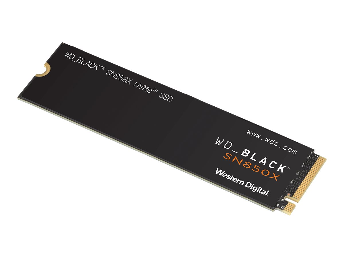 WD WD_BLACK SN850X NVMe SSD WDS200T2X0E - SSD - 2 TB - intern - M.2 2280 - PCIe 4.0 x4 (NVMe)