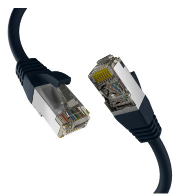 M-CAB CAT8.1 BLACK 20M PATCH CORD - Netzwerk - CAT 8, Ansicht 2
