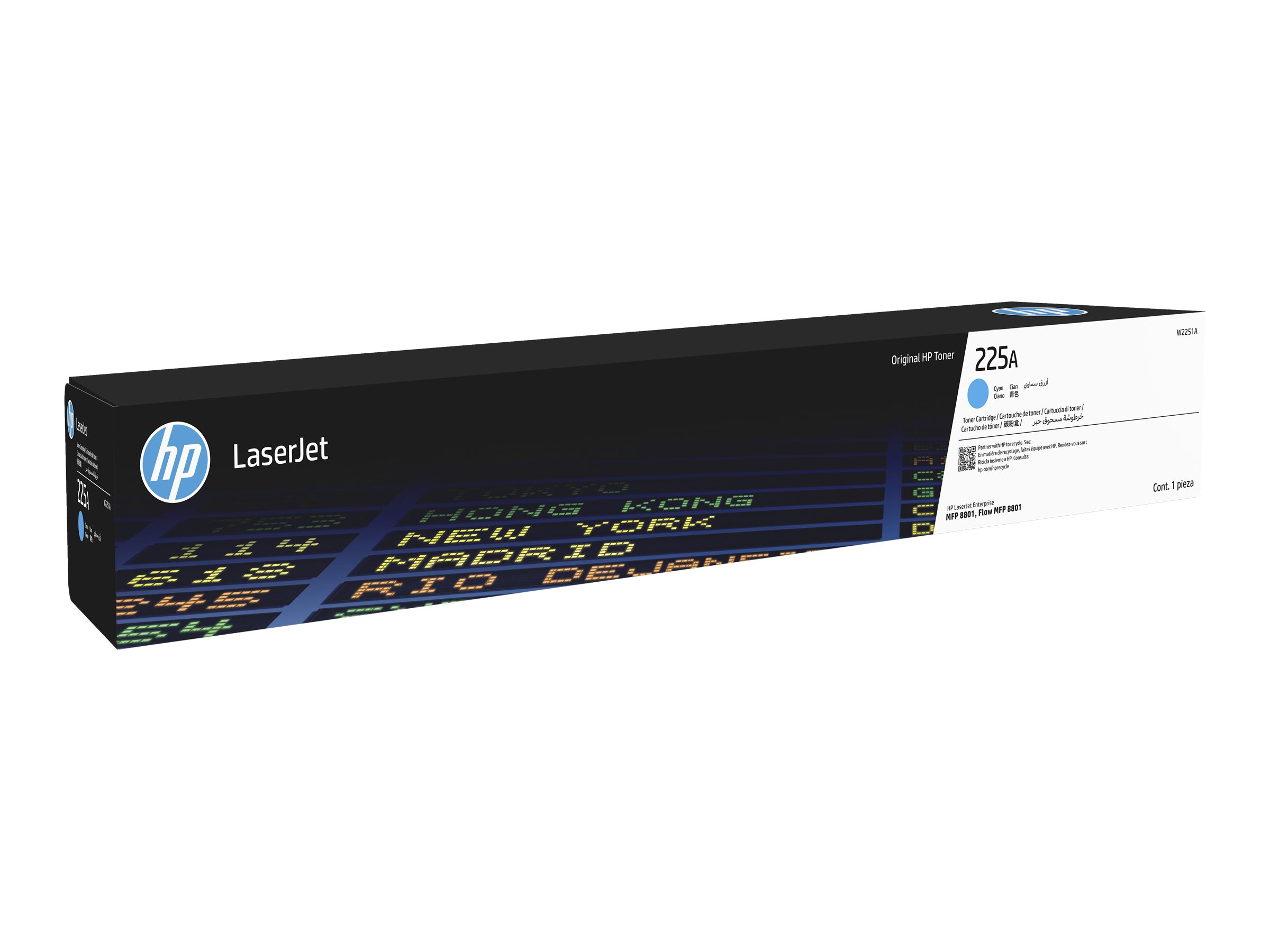 HP 225A - Cyan - original - LaserJet - Tonerpatrone (W2251A)