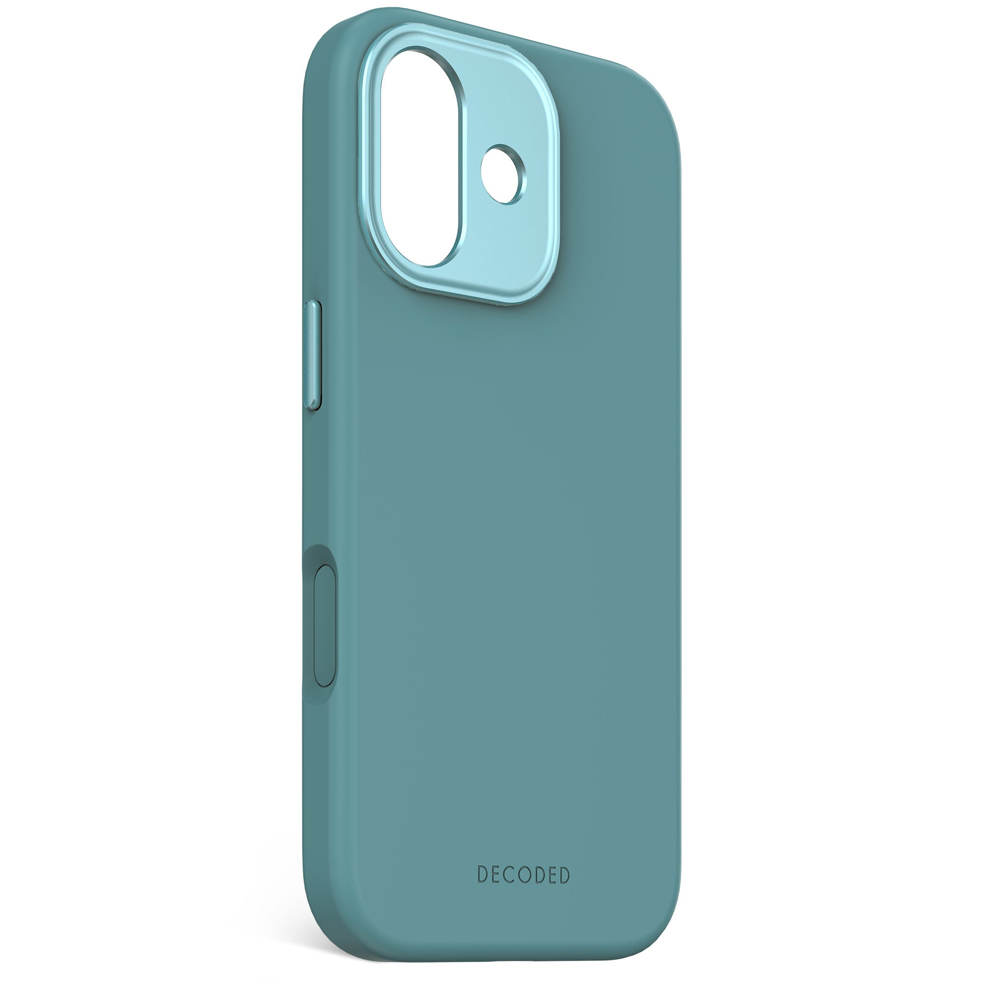 Decoded AntiMicrobial Silicone Backcover iPhone 17 Retro Blue, Ansicht 2