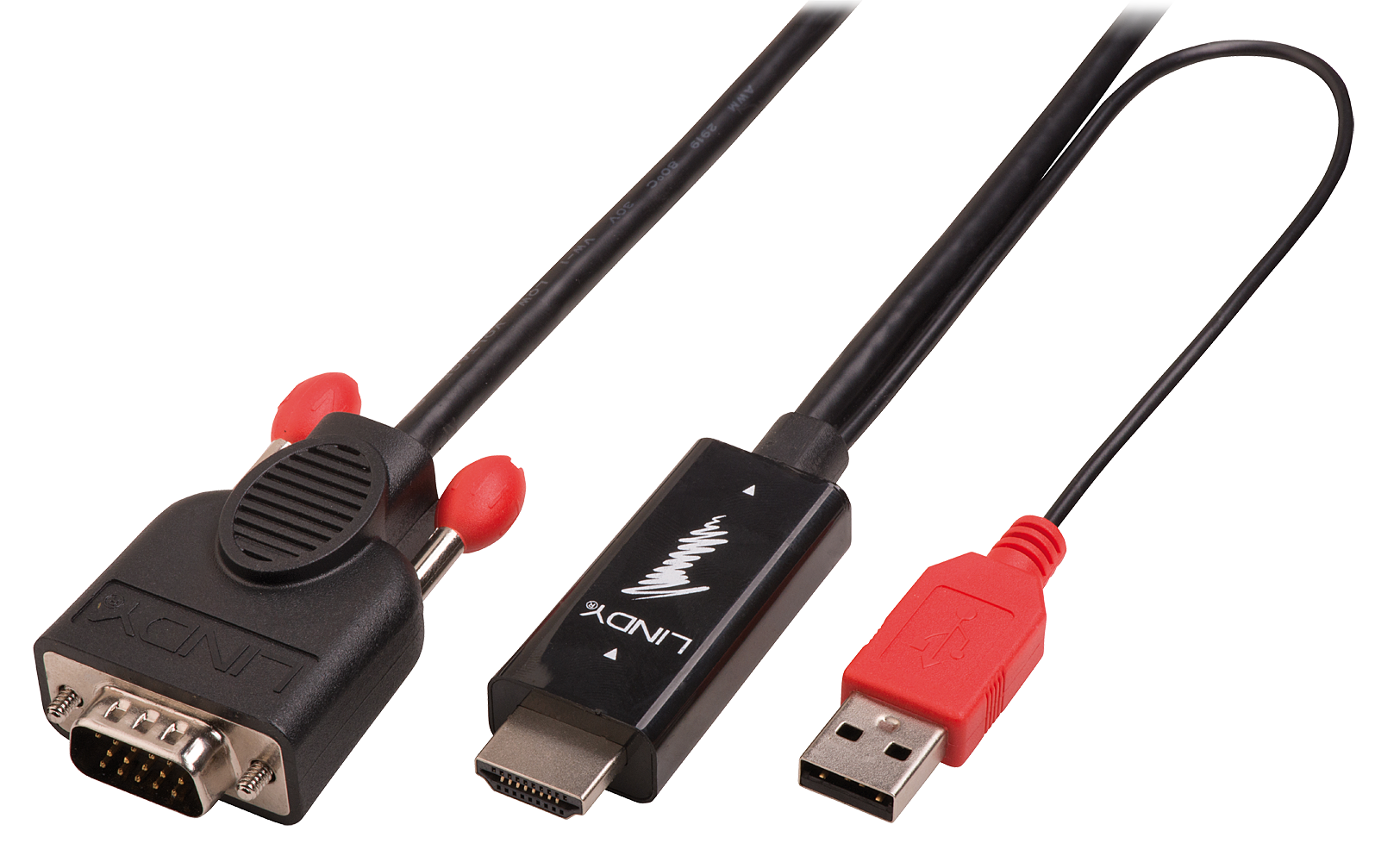 Lindy Kabel HDMI an VGA - Videokonverter - HDMI