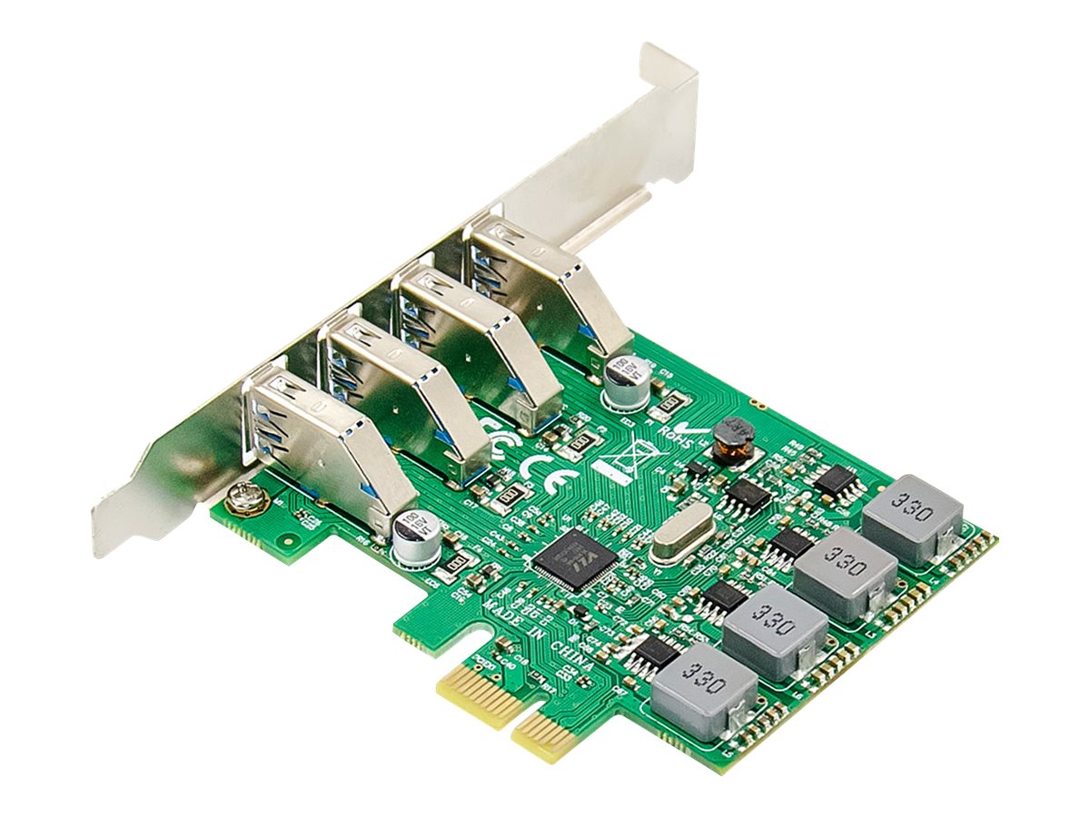 DIGITUS 4-Port USB 3.0 PCI Express Add-On Karte