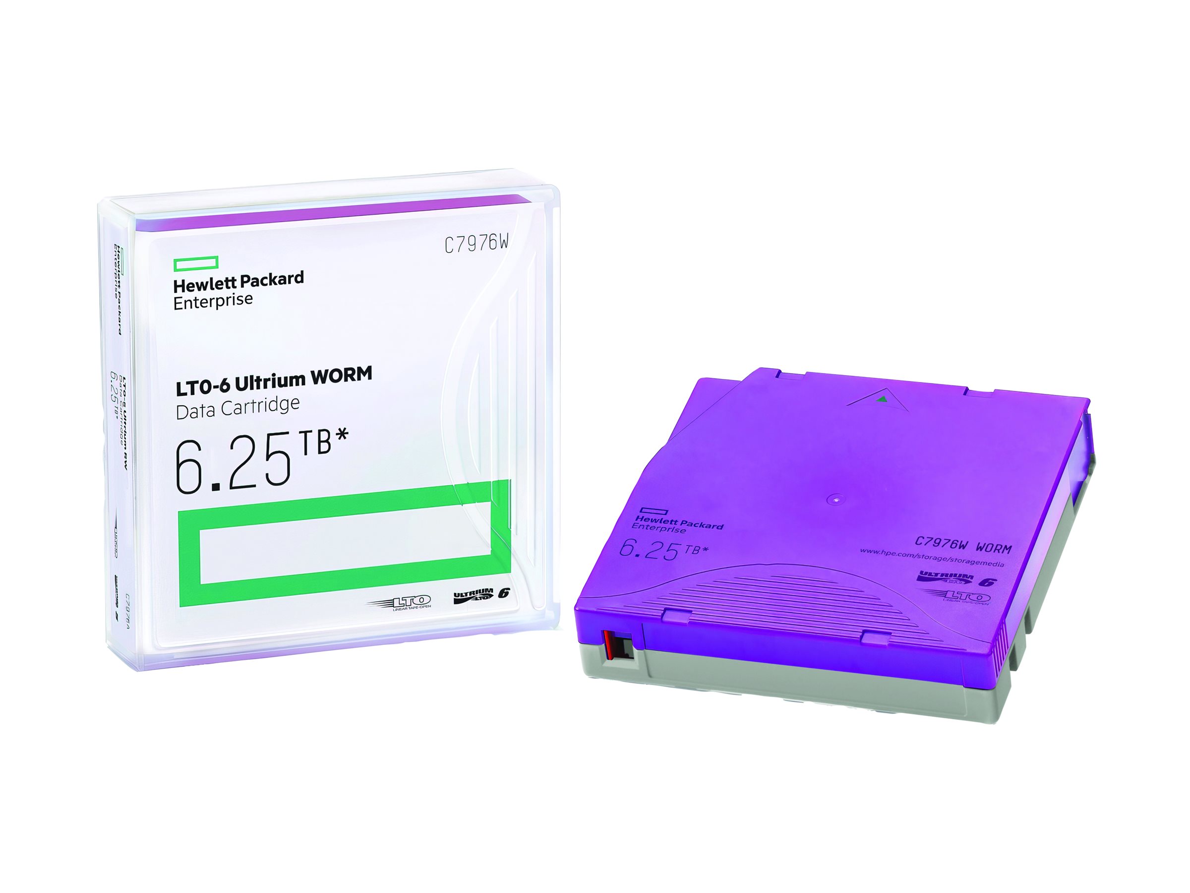 HPE LTO Ultrium WORM 6 - 2.5 TB / 6.25 TB