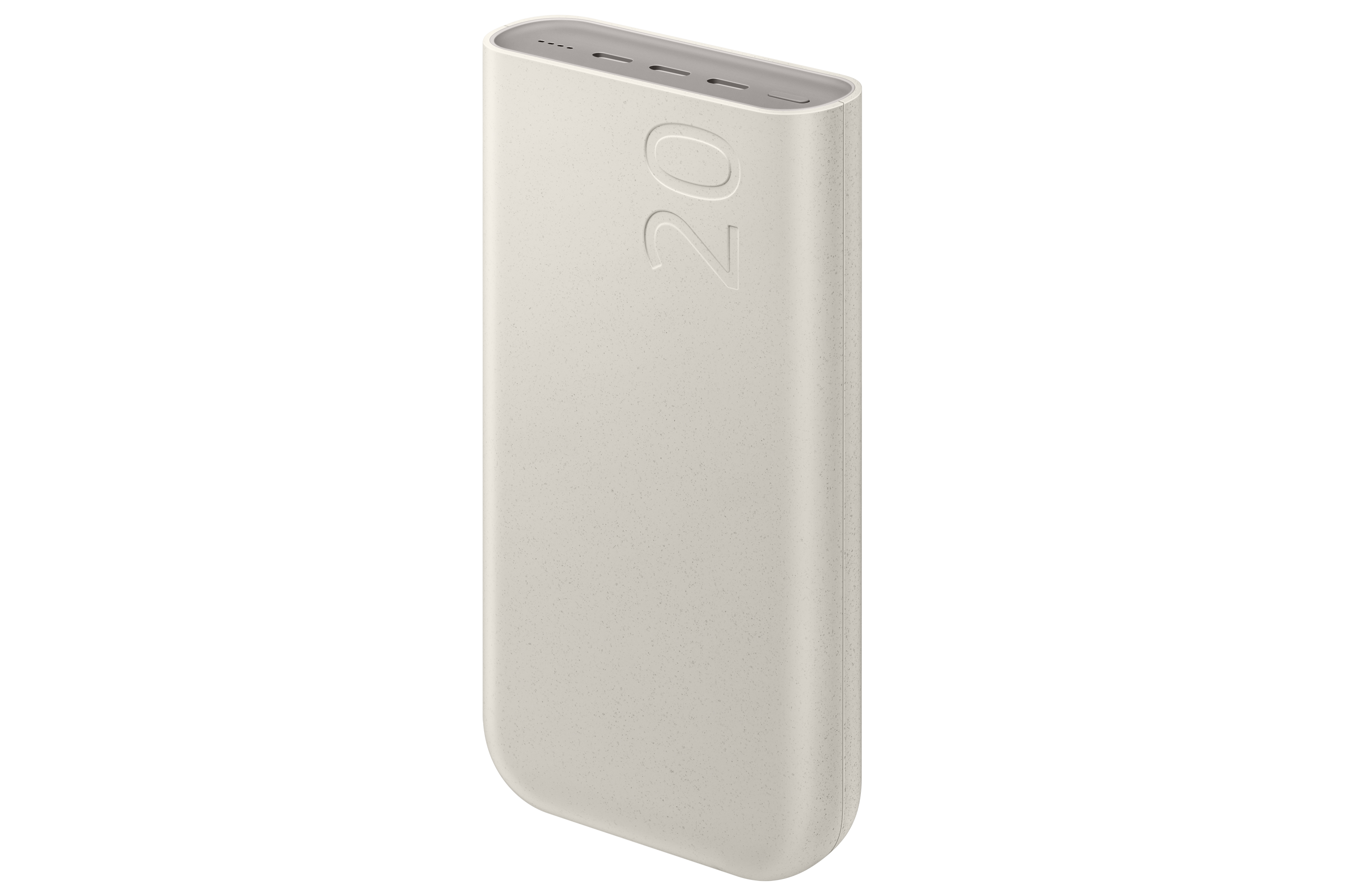 Samsung EB-P4520 - Powerbank - 20000 mAh - 45 Watt - 3 mA - SFC, PD 3.0 - 3 Ausgabeanschlussstellen (24 pin USB-C), Ansicht 2