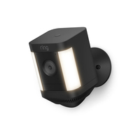 Ring Spotlight Cam Plus Battery - IP-Sicherheitskamera - Outdoor - Kabellos - Decke/Wand - Schwarz - Box