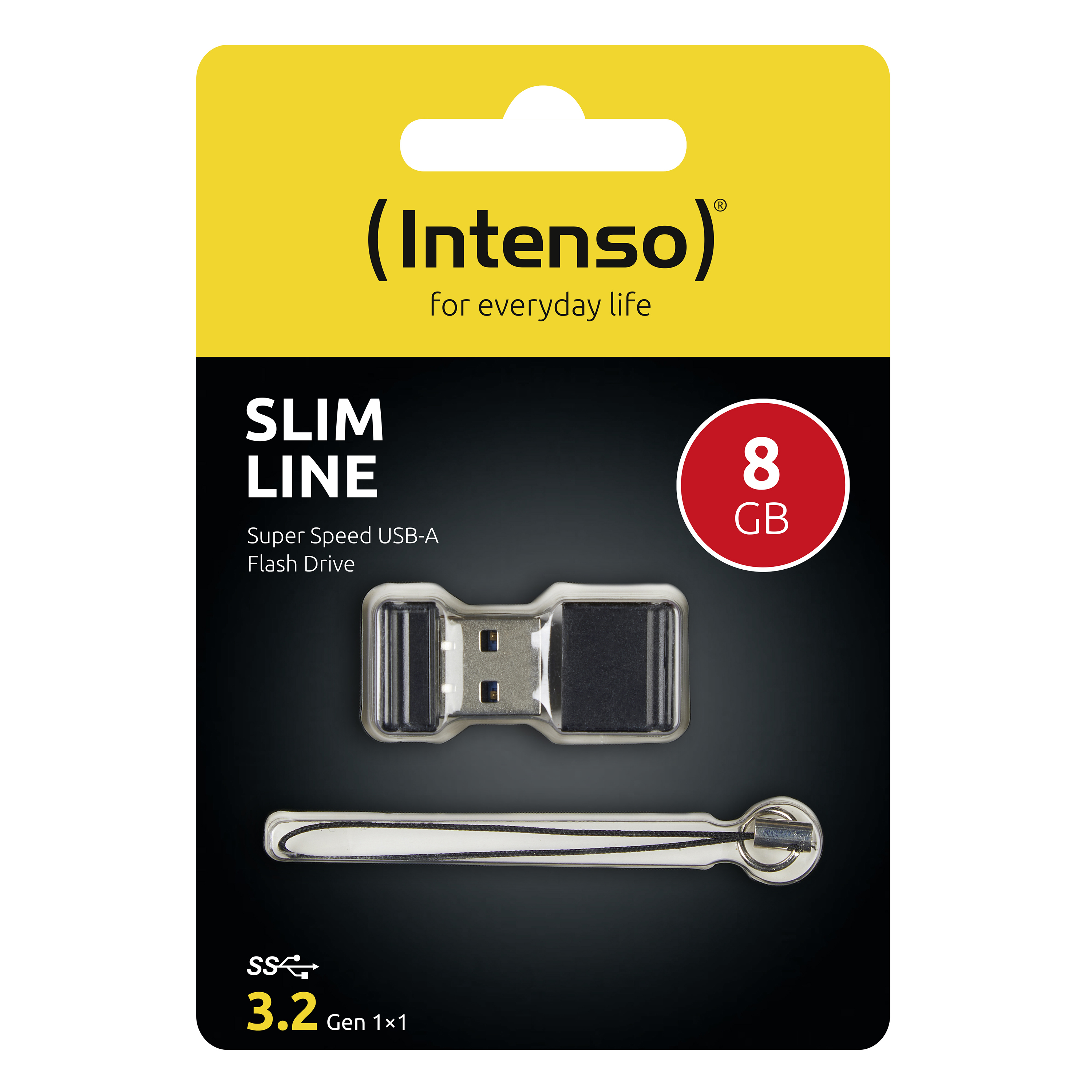 Intenso Slim Line - USB-Flash-Laufwerk - 8 GB, Ansicht 4