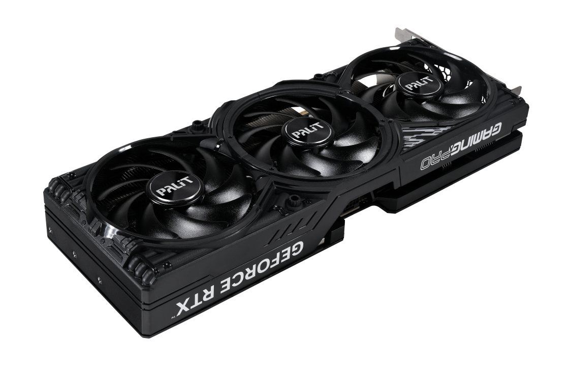 Palit RTX 5070Ti GamingPro-S OC GDDR7 - Grafikkarte - PCI-Express, Ansicht 2