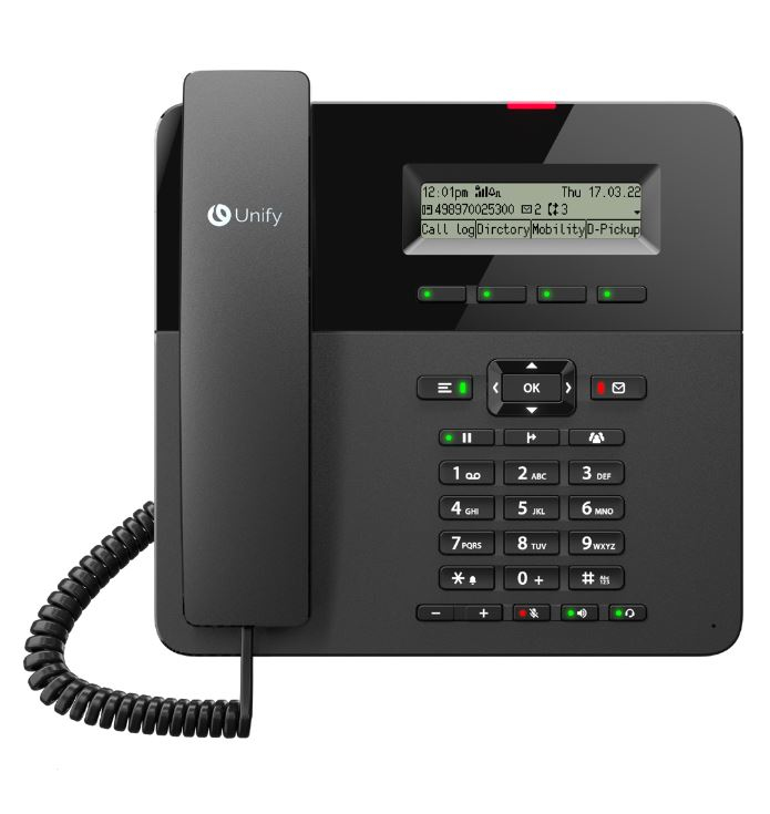 Unify OpenScape Desk Phone CP210 - VoIP-Telefon, Ansicht 2