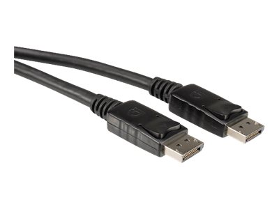 Roline - DisplayPort-Kabel - DisplayPort (M) zu DisplayPort (M) - 1 m - Schwarz