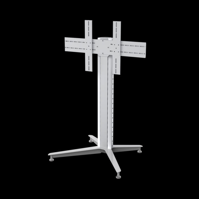 SMS Flatscreen X FH T1455 - Aufstellung - neig- und schwenkbar - für Flachbildschirm zwischen 40 und 55 - weiß, Ansicht 3