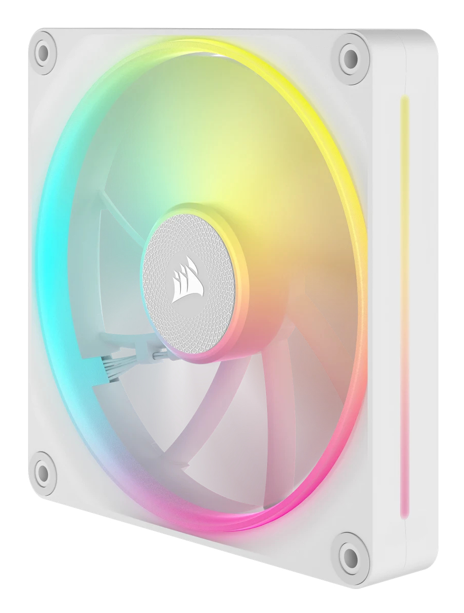 Corsair iCUE Link LX140 RGB - Gehäuselüfter - 140 mm - weiß (Packung mit 2), Ansicht 4
