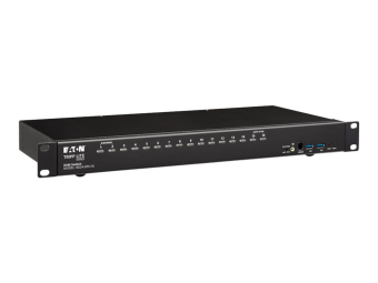 Tripp Eaton Tripp Lite series DisplayPortUSB KVM Switch 16-Port with AudioVideo and USB Peripheral Sharing 4K 60 Hz 1U Rack-Mount
