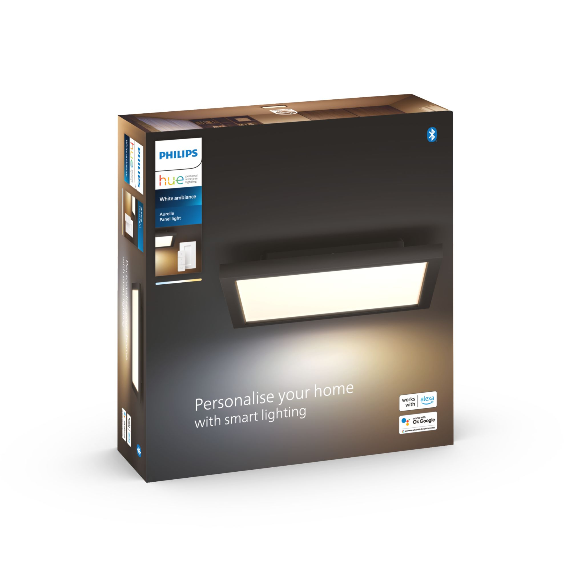Signify Philips Hue White ambiance Aurelle - LED-Panel für Decke, Ansicht 2