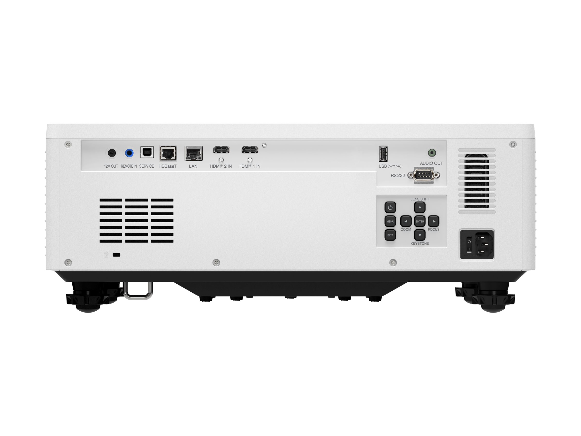 NEC Display Sharp P601Q - DLP-Projektor - Laser - 3D - 6000 lm - Full HD (1920 x 1080), Ansicht 4