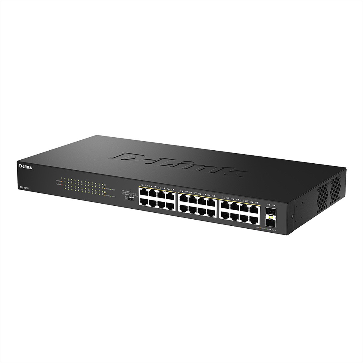D-Link DGS 1026P - Switch - unmanaged - 24 x 10/100/1000 (PoE)