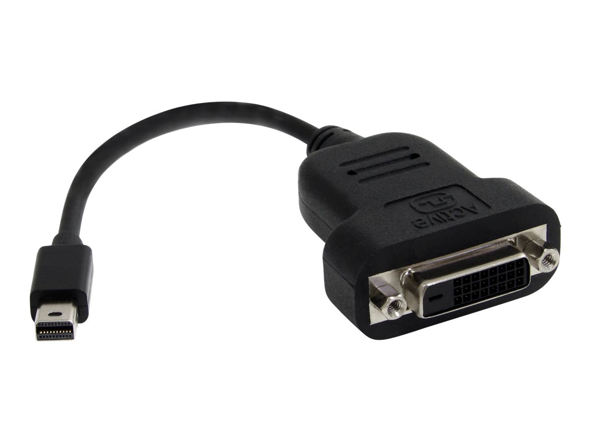 StarTech.com Aktiver Mini DisplayPort auf DVI Adapter - mDP zu DVI (Stecker/Buchse) Konverter - 1920x1200 - DVI-Adapter - Dual Link - Mini DisplayPort (M) zu DVI-D (W)