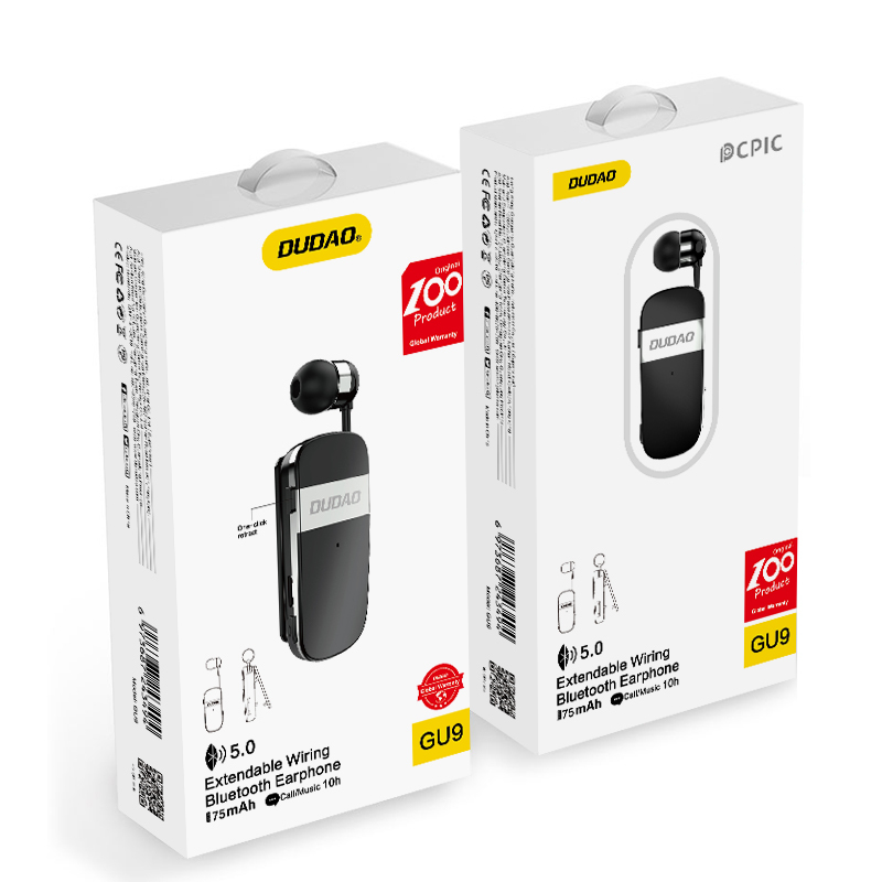 Dudao GU9 Extendable Wiring Bluetooth Earphone, Ansicht 2