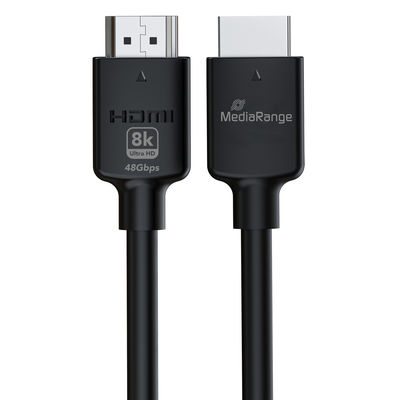 MEDIARANGE HDMI Ultra High Speed Ethernet Kabel 48Gibt/s - Kabel - Digital/Display/Video, Ansicht 3