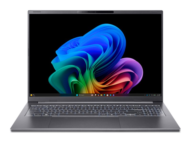 Acer Aspire 16 AI A16-I71M - 180°-Scharnierdesign - Intel Core Ultra 7 355 / 2.3 GHz - Win 11 Home - Intel Graphics - 16 GB RAM - 512 GB SSD NVMe - 40.6 cm (16")