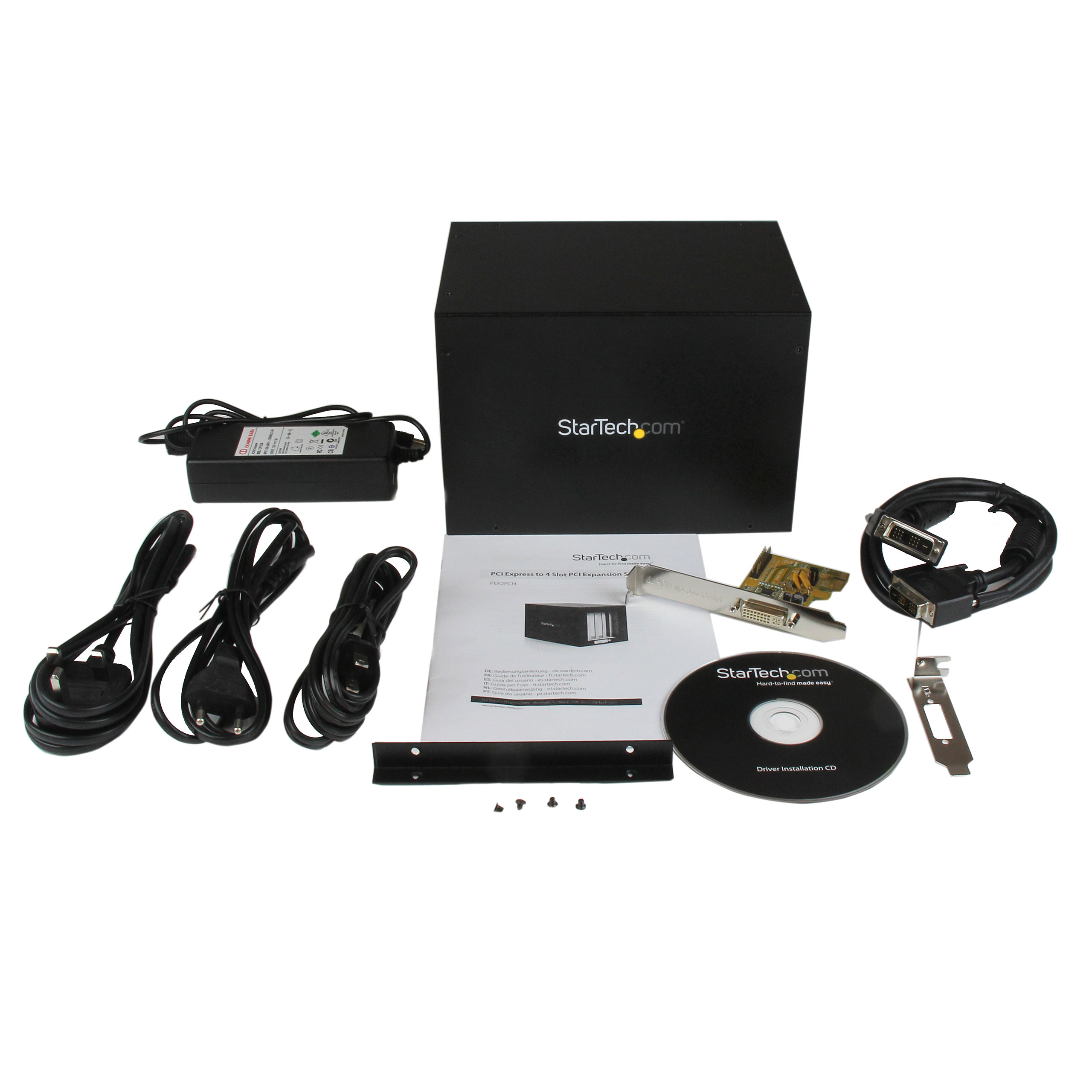 StarTech.com PCI Express Expansion Box Erweiterungsgehäuse 4x PCI Slot Erweiterungsbox - 1 x PCI Express (Stecker), Ansicht 2