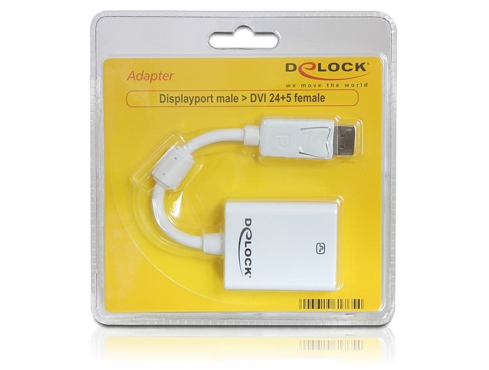 Delock Displayport to DVI Adapter - DisplayPort-Adapter - DisplayPort (M), Ansicht 2