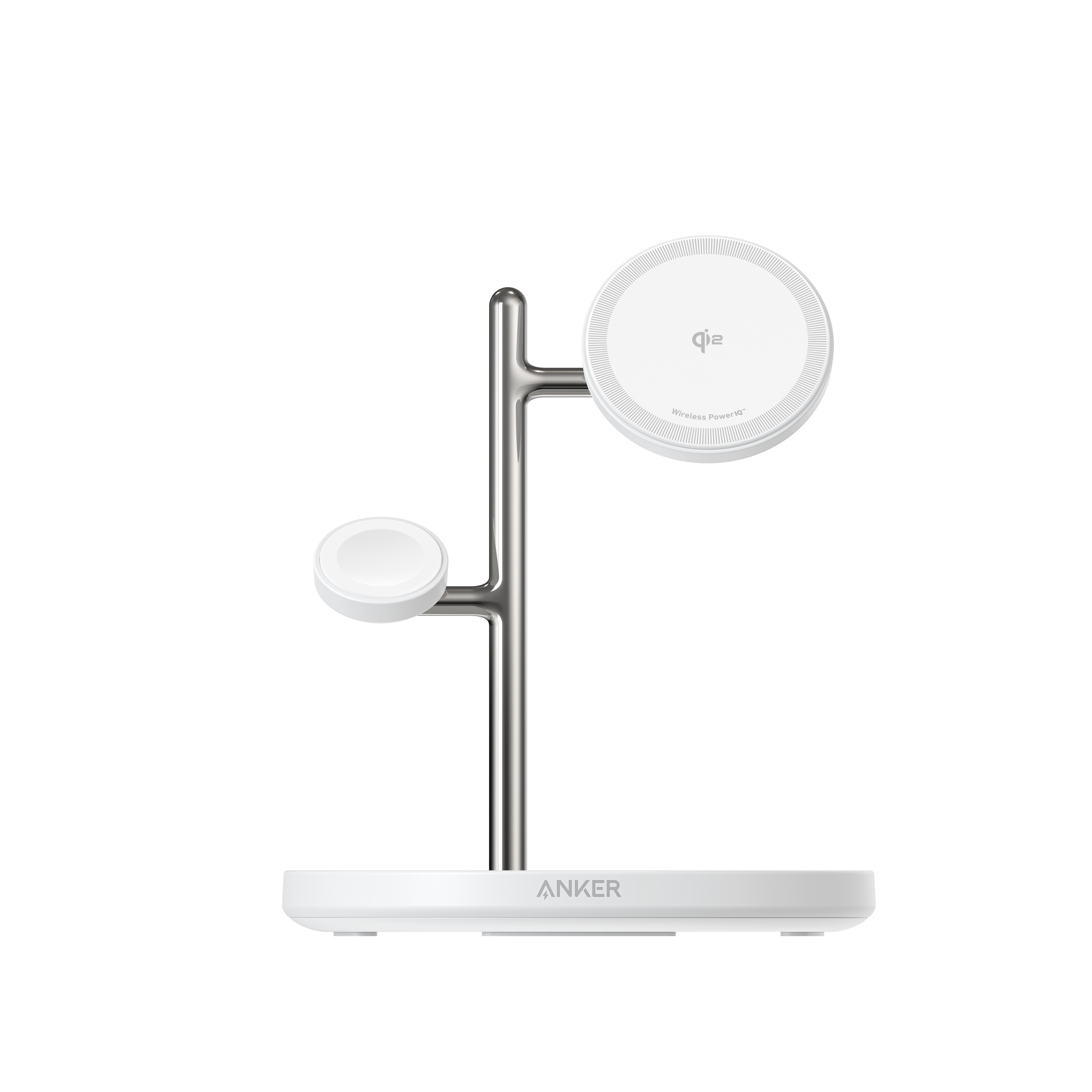 Anker Innovations MagGo Magnetic Wireless Charger 15W 3-in-1 Stand White EU Plug, Ansicht 2
