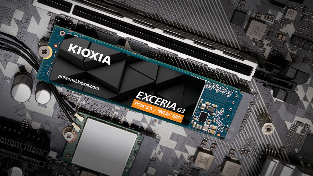 Kioxia SSD Exceria G3 M.2 2280 PCIe 5.0 x4 NVMe, Ansicht 3